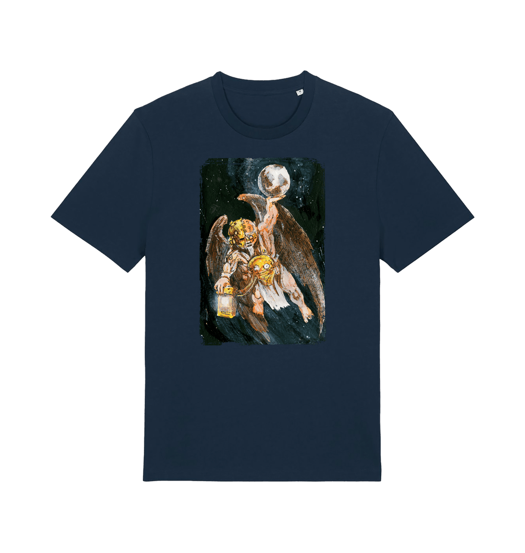 French Navy Printed T-shirt